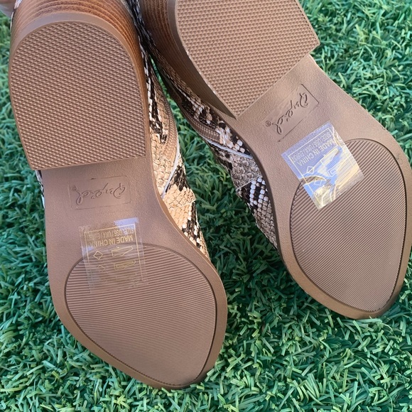 Faux Snake Booties - Picture 11 of 13